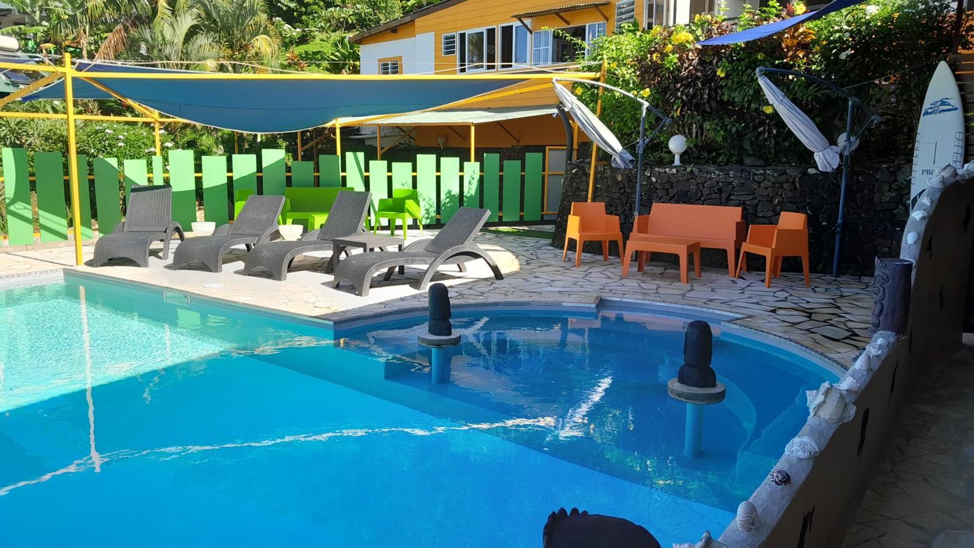 Fare Arana Moorea Guesthouse Atiha Eksteriør bilde