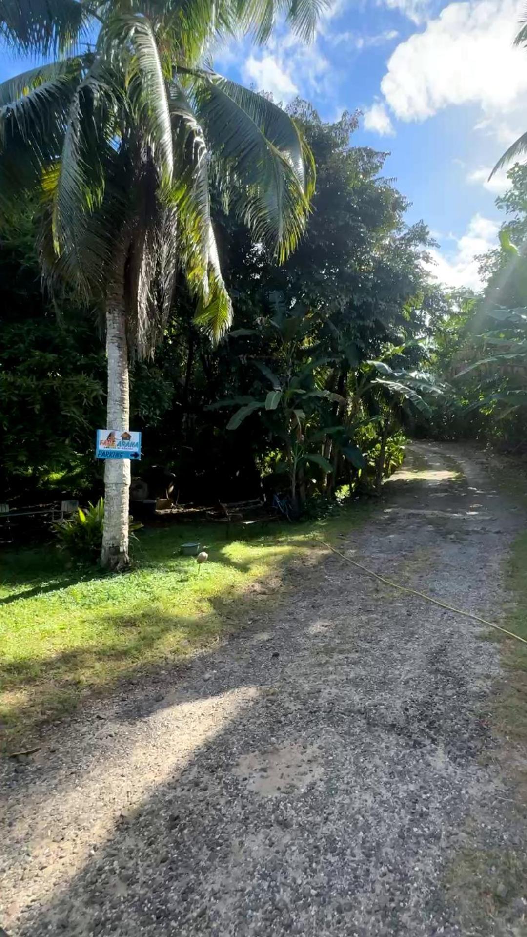 Fare Arana Moorea Guesthouse Atiha Eksteriør bilde