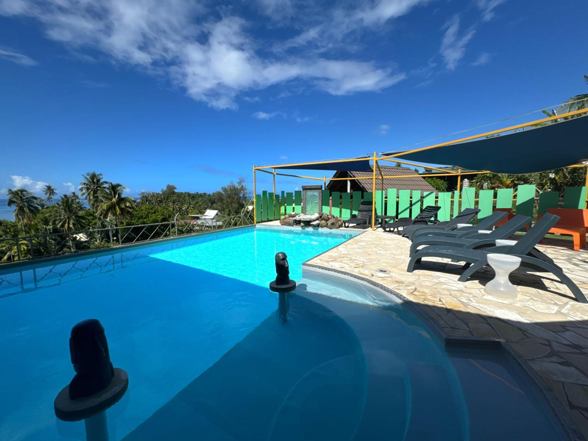 Fare Arana Moorea Guesthouse Atiha Eksteriør bilde