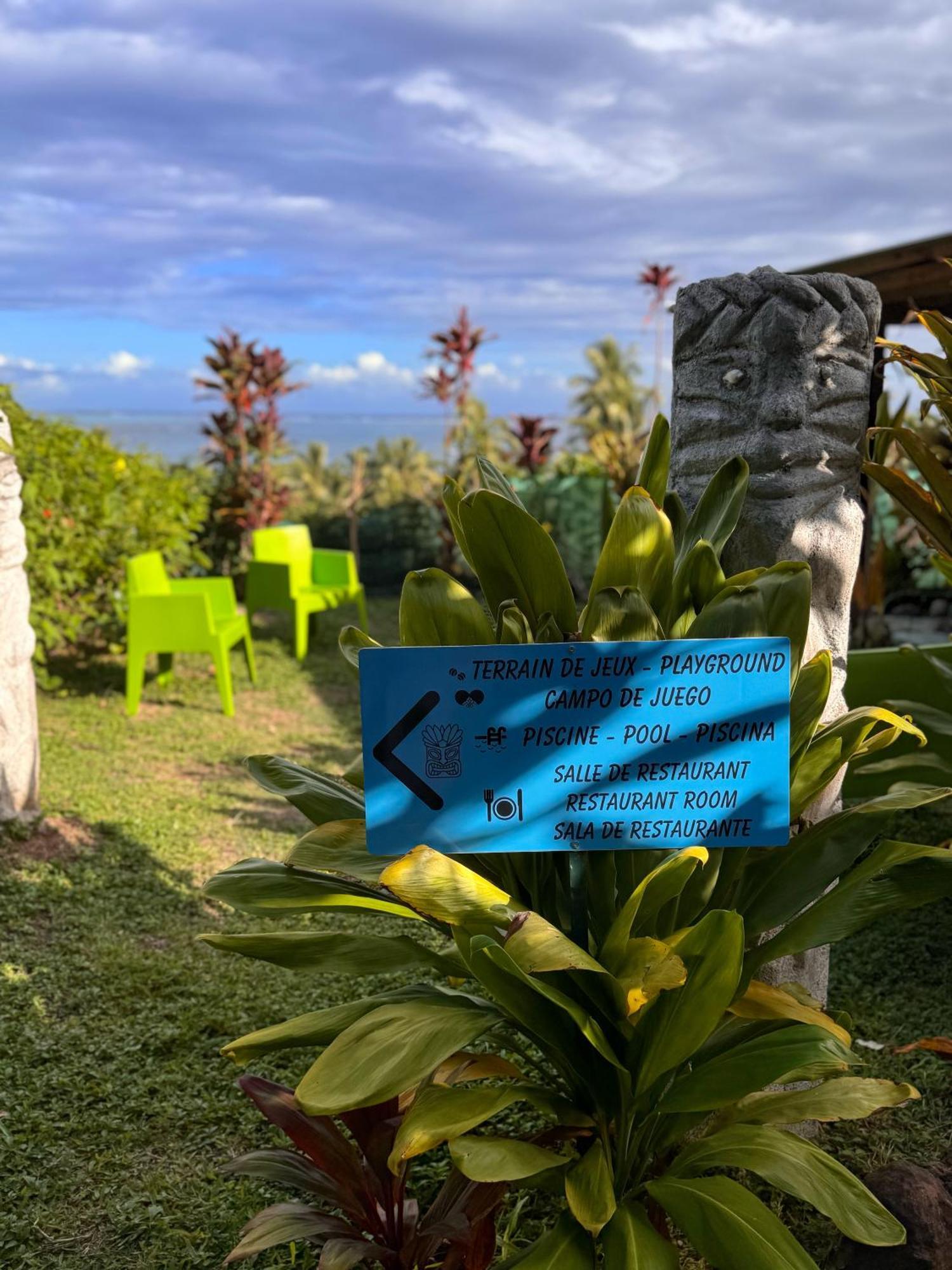 Fare Arana Moorea Guesthouse Atiha Eksteriør bilde